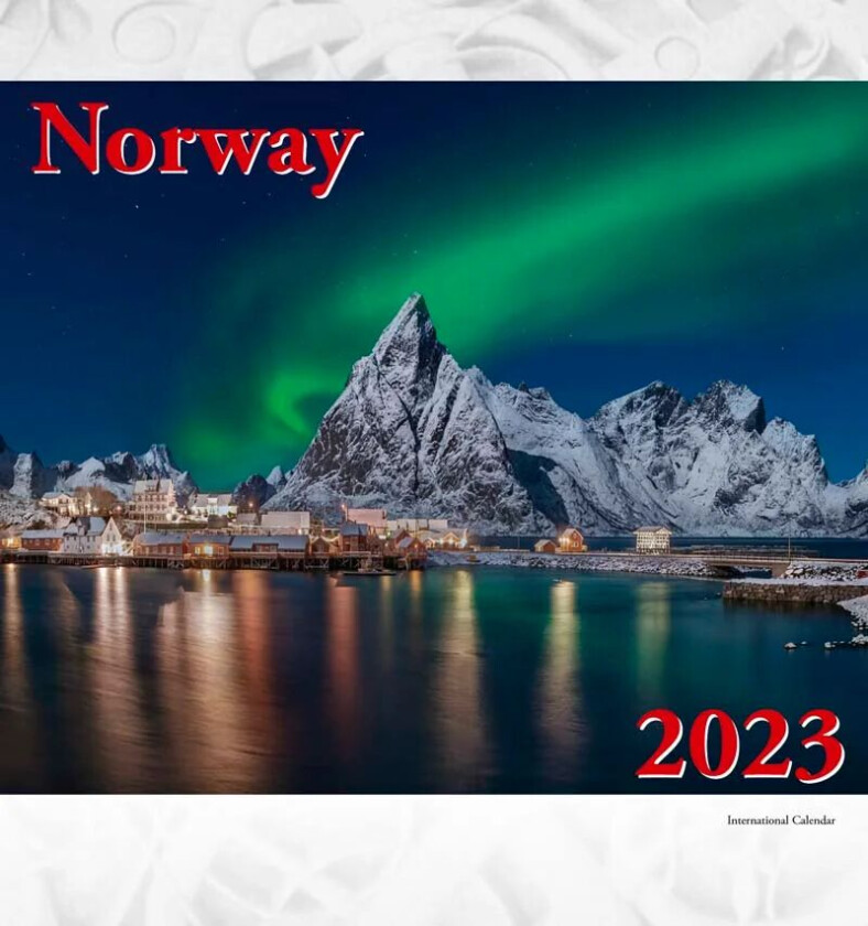 Kalender 2024 Norway 15x16cm