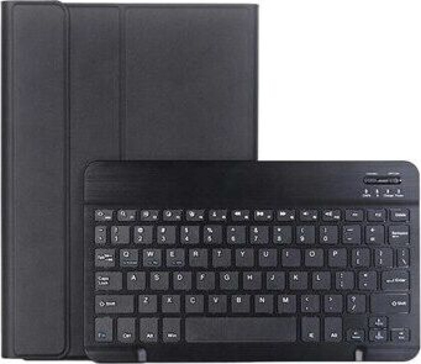 Strado Deksel med tastatur til Samsung Galaxy Tab S8 11 X700 (sort) universal