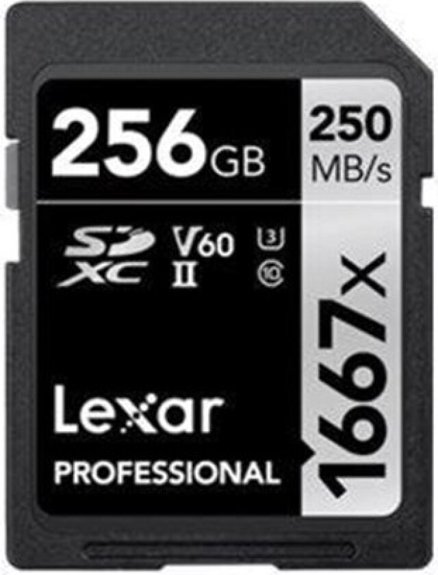 Professional 256gb Sdxc Uhs-ii Memory Card