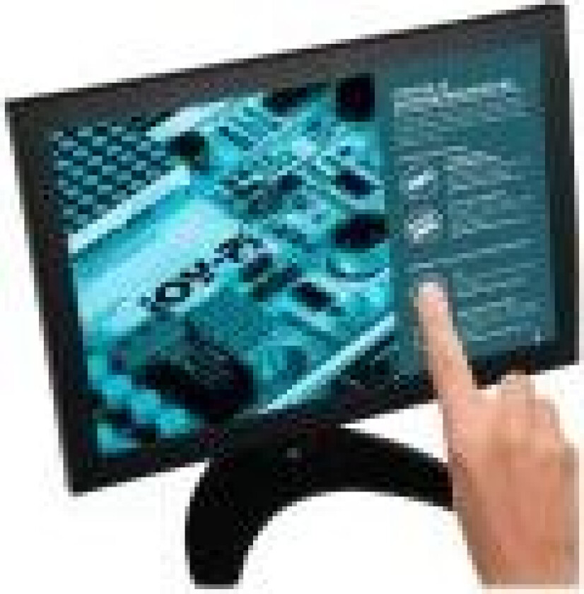 JOY-iT 10.1 Touchscreen Display V2 - Display - IPS - 10.1 - 1280 x 800 piksler - metall - svart