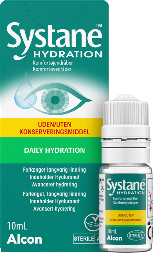 Systane Hydration Øyedr U/konservering