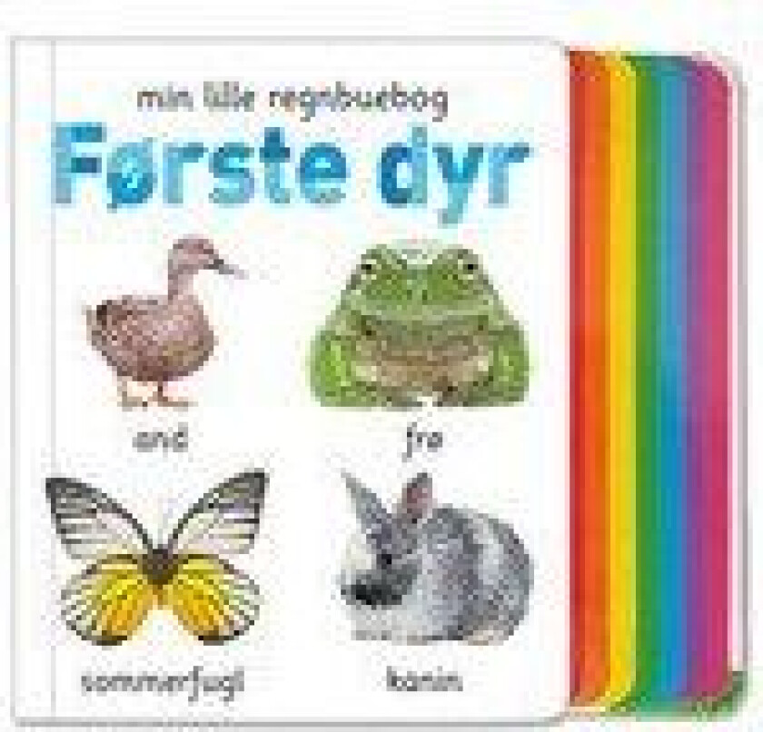 Min Lille Regnbuebog - Første Dyr