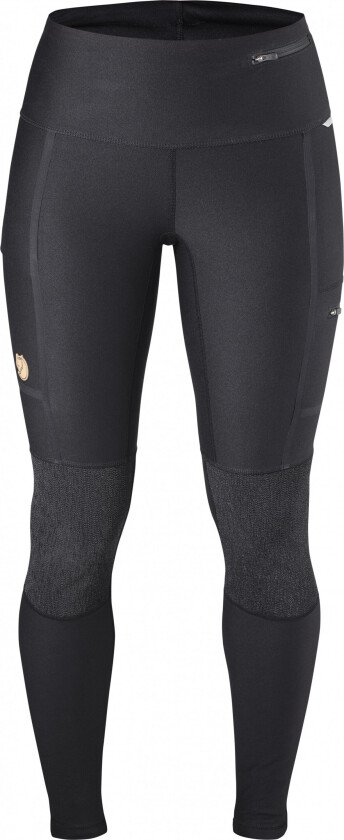 ABISKO TREKKING TIGHTS W  BLACK