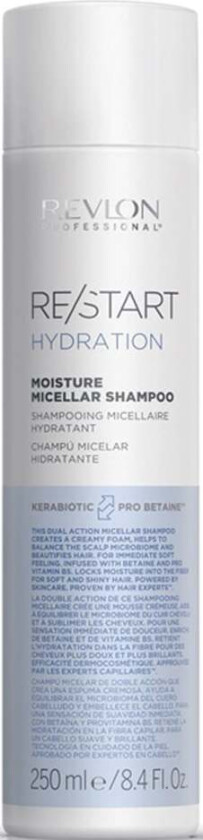 Restart Hydration Moisture Micellar Shampoo, 250 ml Shampoo