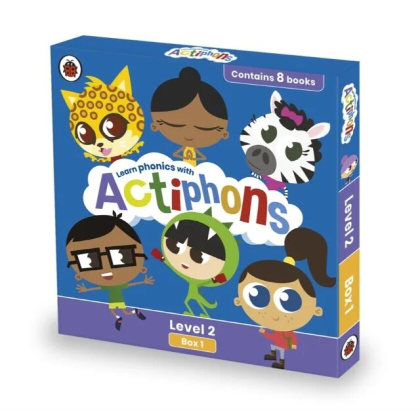 Actiphons Level 2 Box 1: Books 1-8 av Ladybird