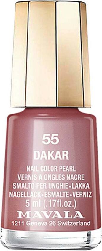 Mavala Nail Color Pearl, 55 Dakar, 5 ml Mavala Alle farger