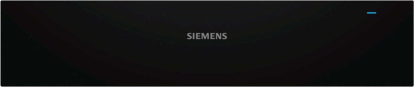 Bilde av iQ500 BI510CNR0 - Oppvarmingsskuff - innebygd - fordypning - bredde: 56 cm - dybde: 55 cm - høyde: 14 cm - svart/rustfritt stål