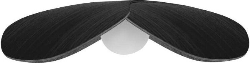 Forget Me Not medium lampeskjerm - Svart eik