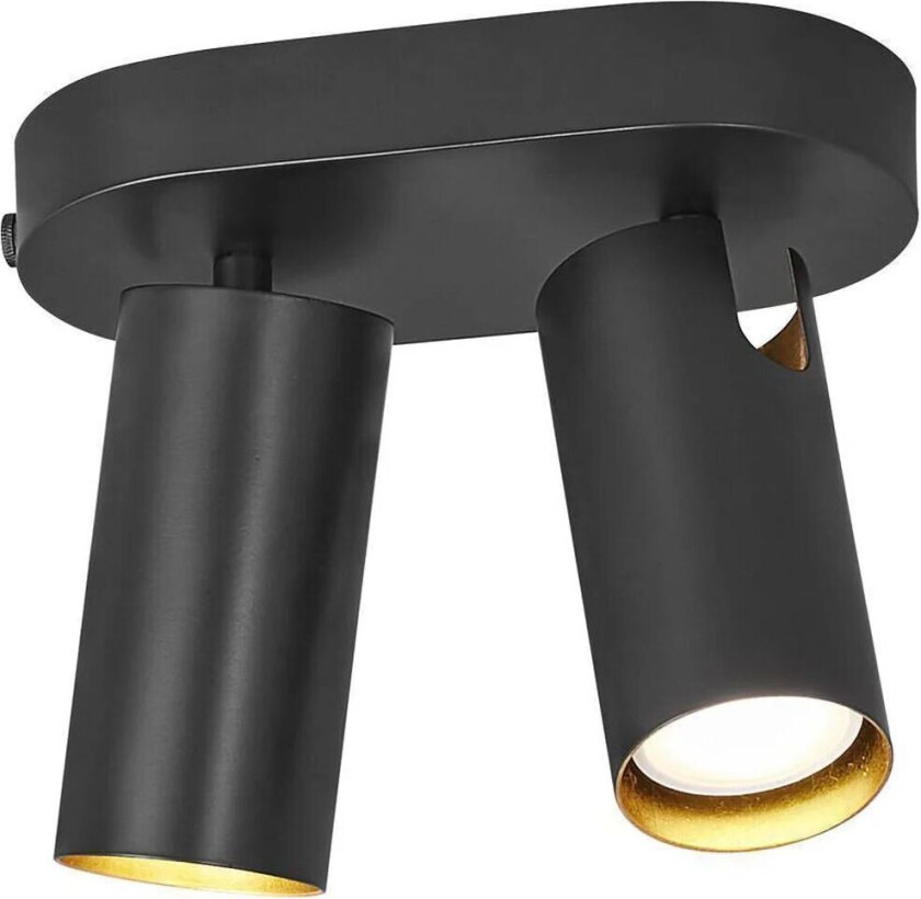 - Mimi 2-Spot Taklampe Black