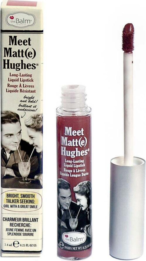 the Balm Meet Matt(e) Hughes Liquid Lipstick, 7,4 ml the Balm Leppestift
