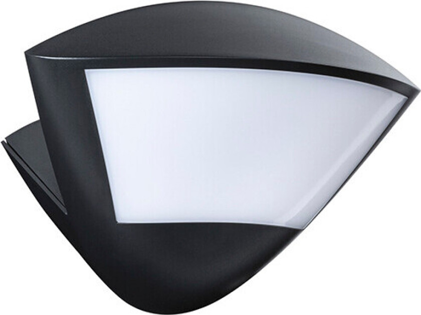 Skyla 94864 LED-udendørs vægbelysning med bevægelsessensor LED (RGB) 10 W Antracit