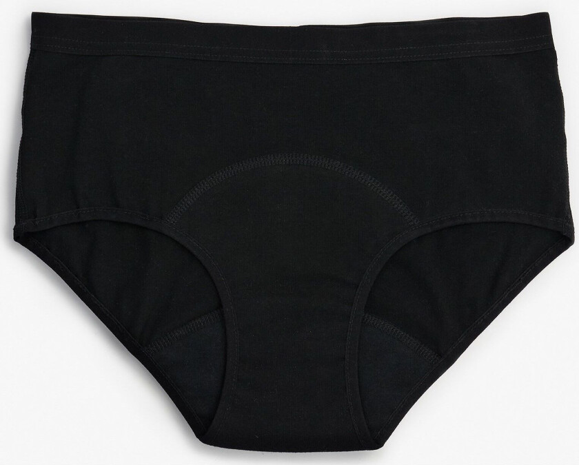 Period Underwear Hipster Light Flow Black S