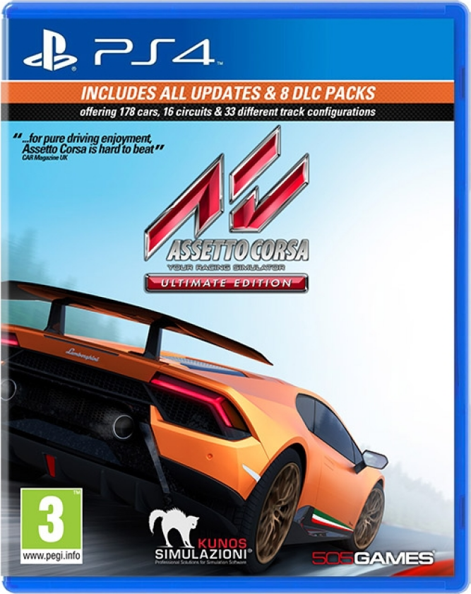 Assetto Corsa: Ultimate Edition (PS4)
