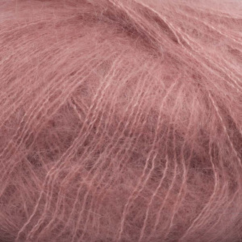 Kremke Silky Kid Garn 19-055 Støvet Rosa