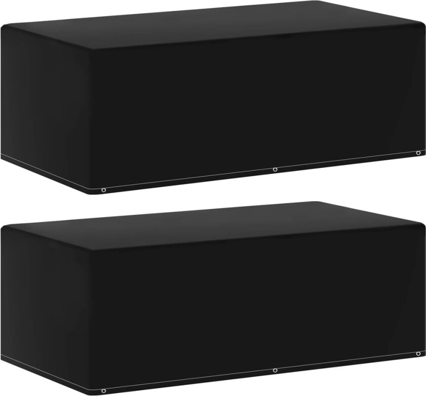 Hagemøbeltrekk til gassgrill 2 stk 6 maljer 170x90x60 cm