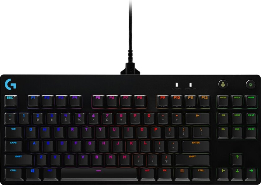 Pro gamingtastatur (nordisk oppsett)