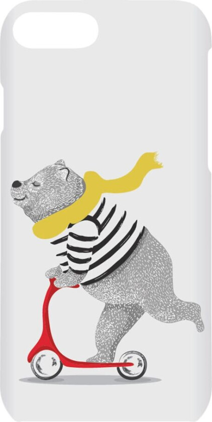 La Vie iPhone 6/7/8/SE Gen. 2 mykt deksel (kicking bear)