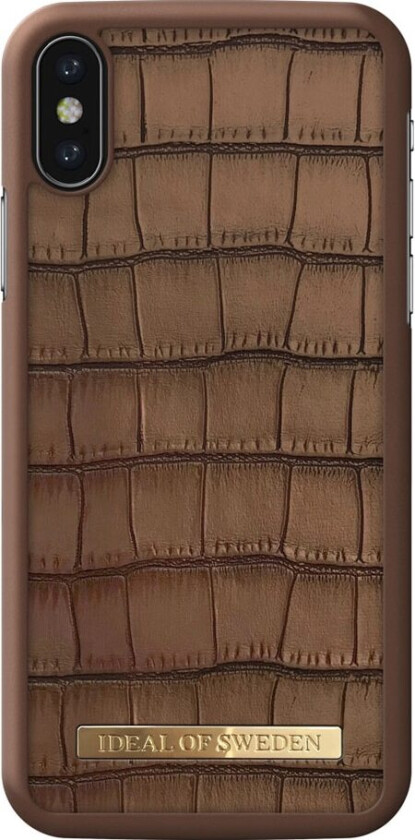 iDeal fashion deksel til iPhone X/Xs (brown croco)