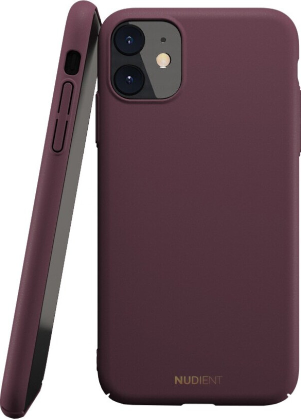 iPhone 11 deksel (sangria red)