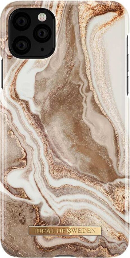 deksel til iPhone 11 Pro Max (golden sand marble)