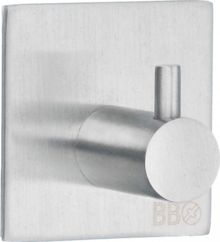 håndkleknagg, børstet rustfritt stål