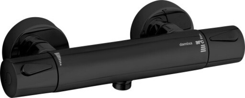 Bilde av Silhouet Termostatkran for Dusj - Sort Matt