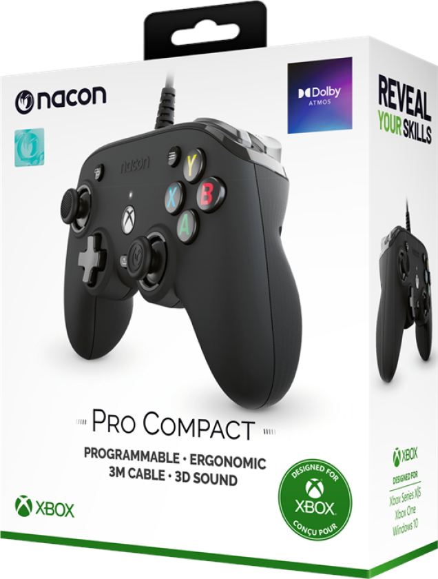 Pro Compact Controller Xbx - Black