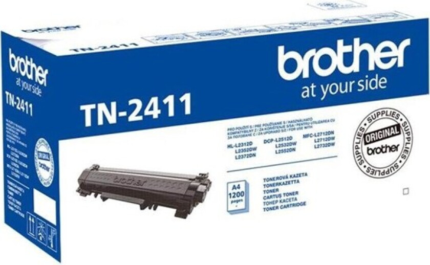TN2411 - Black Toner - Laser toner Svart