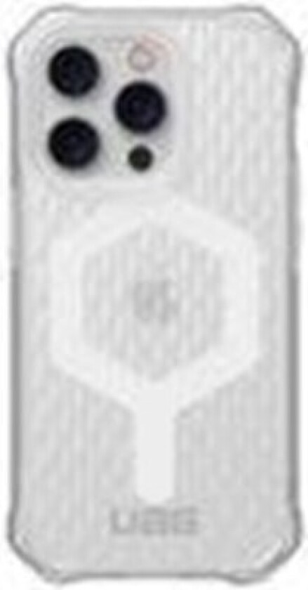 iPhone 14 Pro ESSENTIAL ARMOR Series Deksel - MagSafe-kompatibel - Frosted Ice - Gjennomsiktig