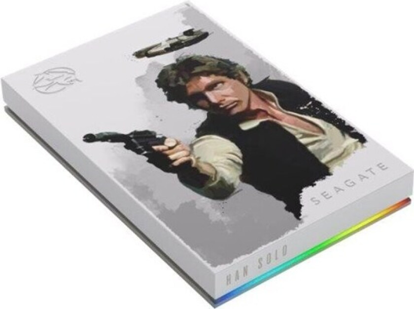 FireCuda - Han Solo special edition - Ekstern Harddisk - 2TB - Grå