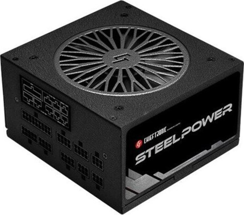 Chieftronic SteelPower Series Strømforsyning (PSU) - 650 Watt - 120 mm - 80 Plus Bronze sertifisert