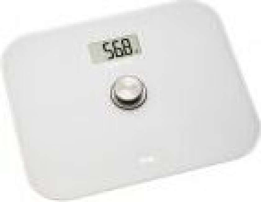 50.1014.02, Elektronisk personvekt, 150 kg, Sølv, 8 kg, kg, lb, ST, Rektangel