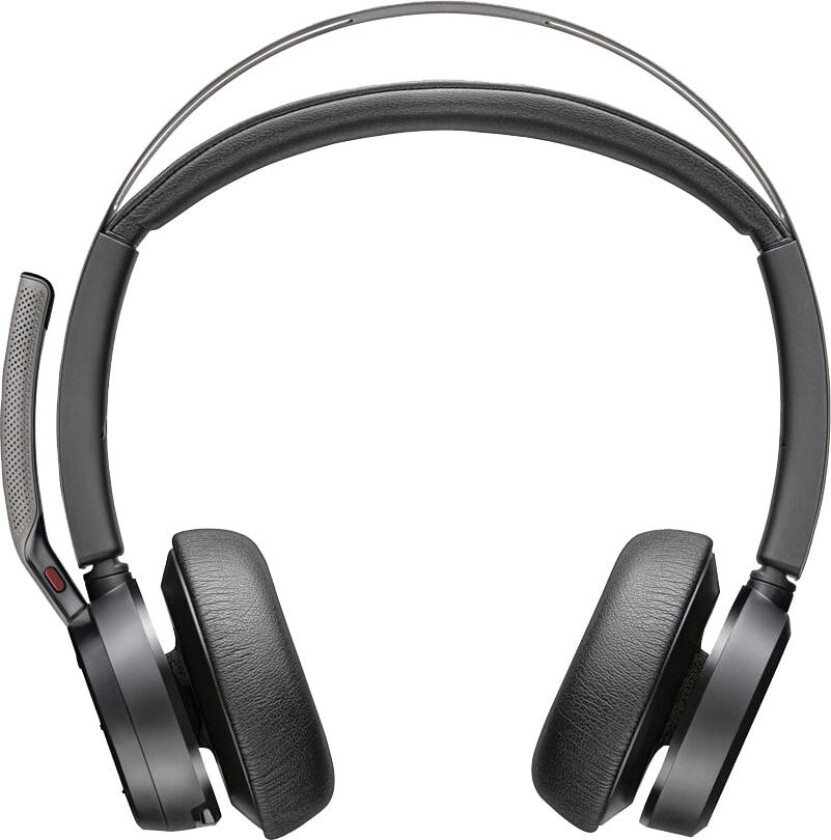 Voyager Focus 2 Uc Standard No Stand Hodesett Usb-c Via Bluetooth-adapter Zoom Stereo Svart