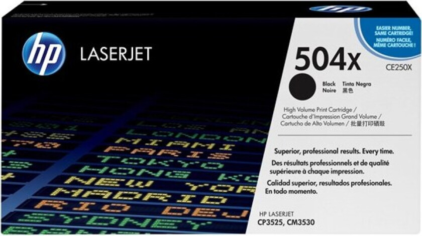 Hp Toner Svart 10k - Ce250x
