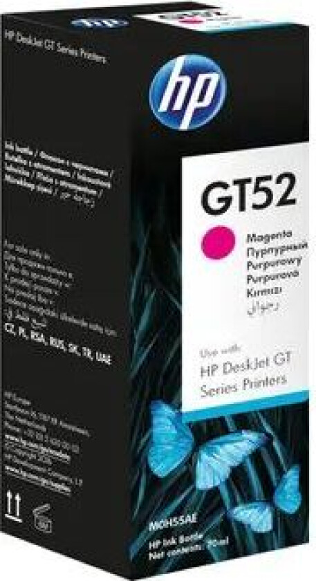Hp Ink Magenta Gt52 8k
