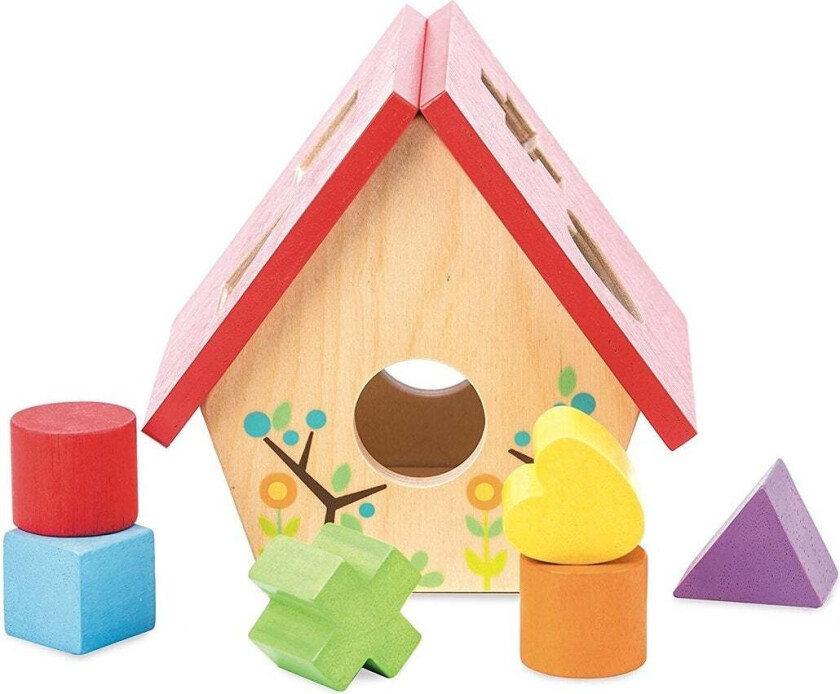 - Petilou - My Little Bird House Shape Sorter - (LPL085)