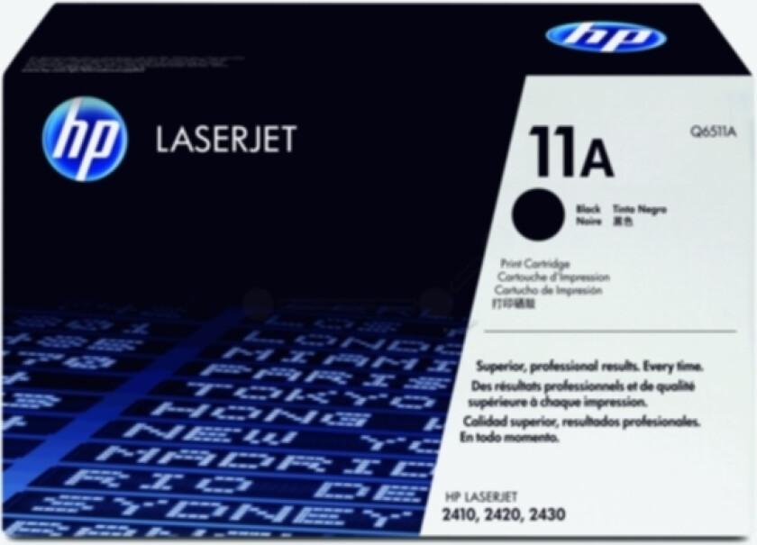 Hp Toner Svart 6k - Q6511a