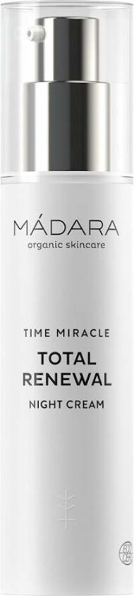 MÀDARA Time Miracle Total Renewal Night Cream, 50 ml MÀDARA Ansiktskrem