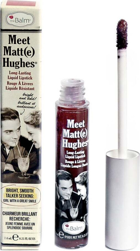 the Balm Meet Matt(e) Hughes Liquid Lipstick, 7,4 ml the Balm Leppestift