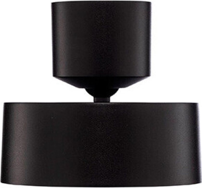 Nivoria LED-spotlight, svingbar, svart