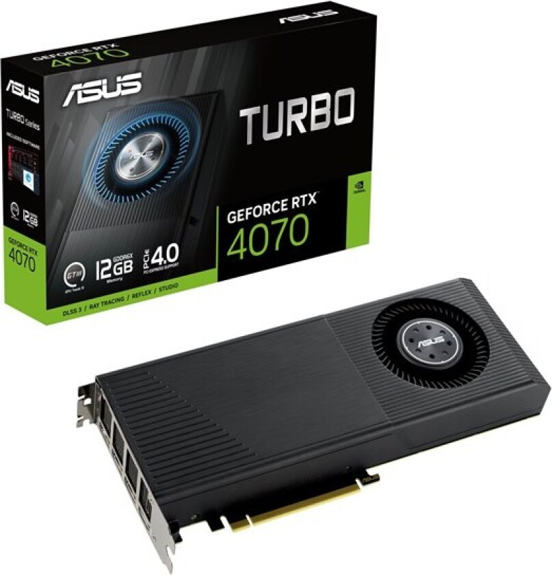 GeForce RTX 4070 - 12GB GDDR6X RAM - Grafikkort