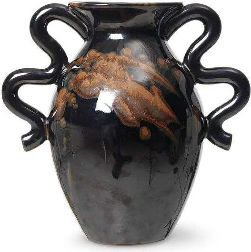 Verso vase 27 cm Black