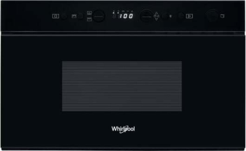 W67 MN840 NB, Innebygget, Grill mikrobølge, 22 l, 750 W, Berøringskontroll, Sort