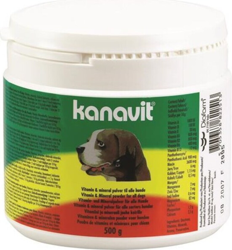 Kanavit pulver 500g