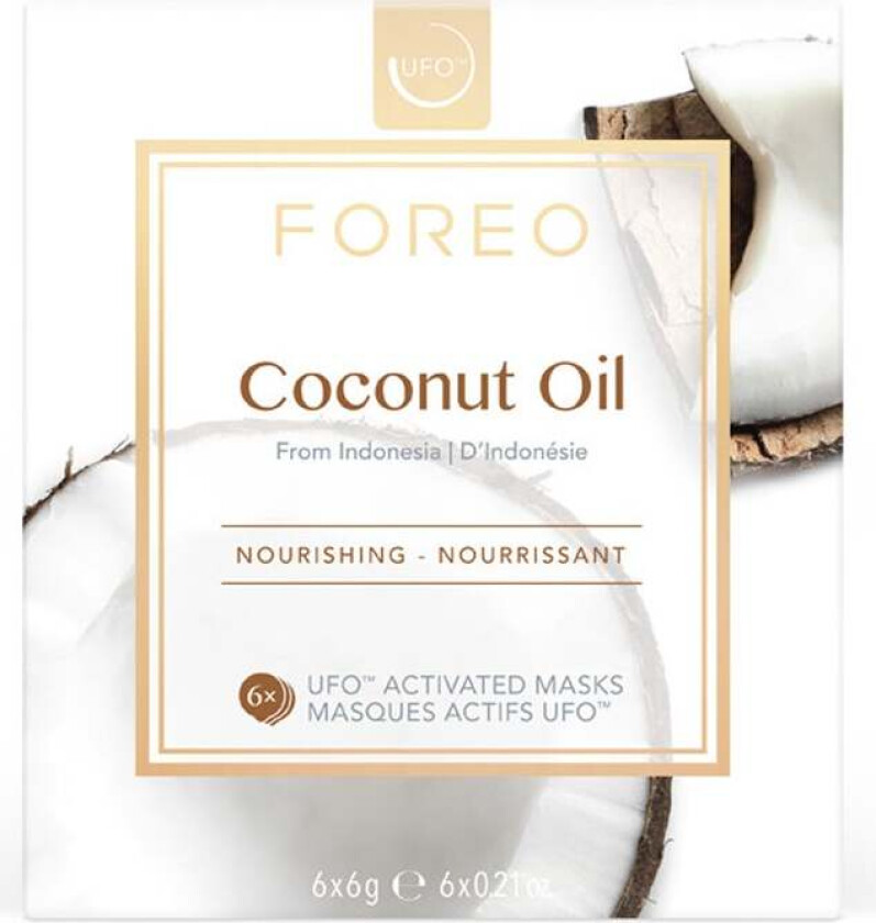 Foreo UFO Mask Coconut Oil, Foreo Sheet Masks