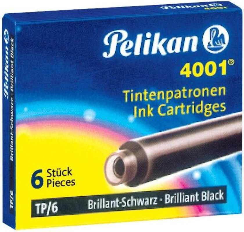 4001 TP/6 - Blekkpatron - kongelig blått - 0.8 ml (en pakke 6) - for o P481; R480; Junior P67