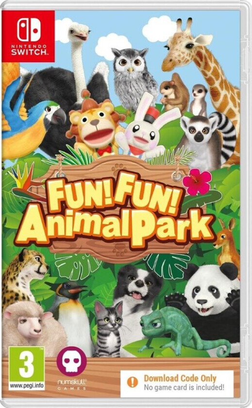 FUN! FUN! Animal Park (Code in a Box) - Nintendo Switch - Party