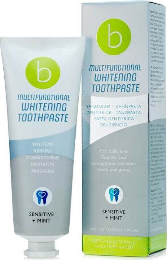 Beconfident Multifunctional Whitening Toothpaste Sensitive, mint, 75 ml