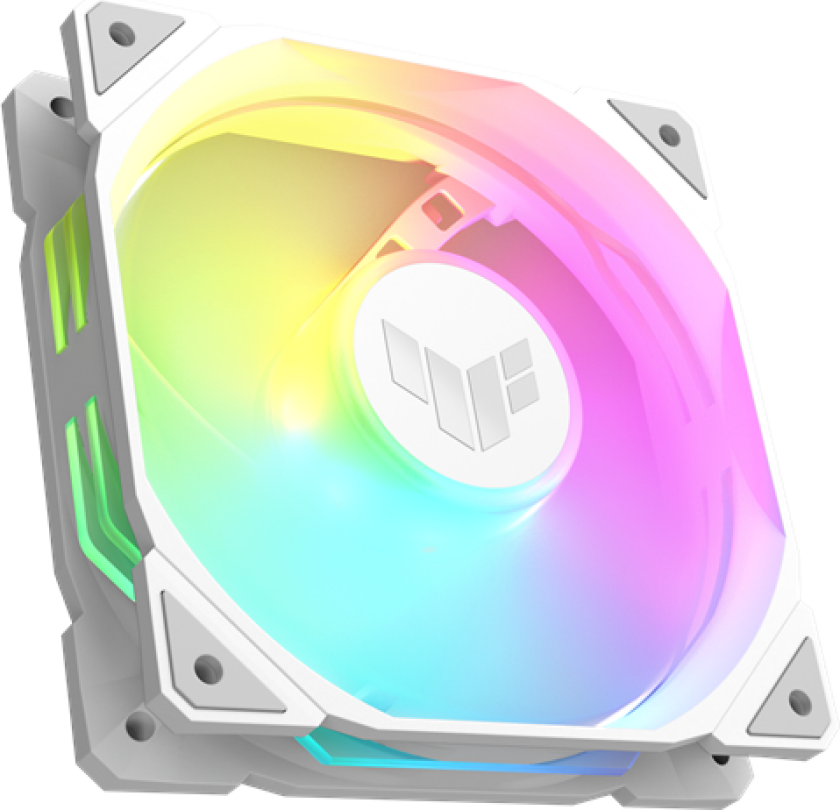 TUF GAMING TR120 REVERSE - Kabinettvifte - 120mm - Hvit - 29 dBA