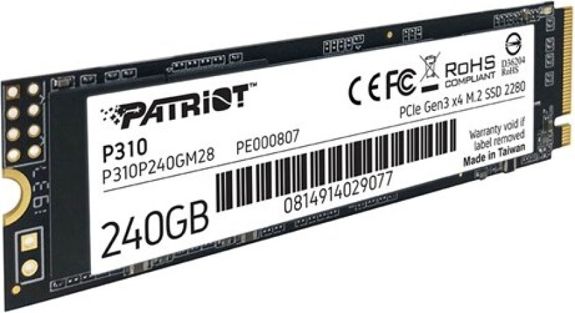 P310 SSD - 240GB - PCIe 3.0 - M.2 2280